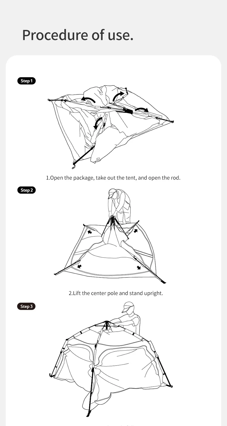Ango™ Instant Camping Tent
