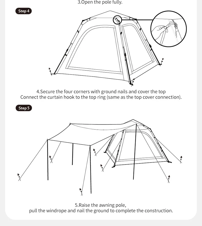 Ango™ Instant Camping Tent