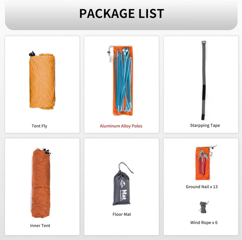 Cloud Up™ Base 3-Person Ultralight Backpacking Tent