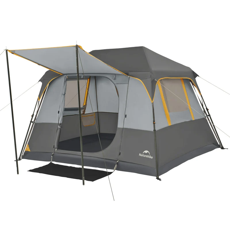 Cape™ 5.2 4-Person Square Pop-Up Camping Tent