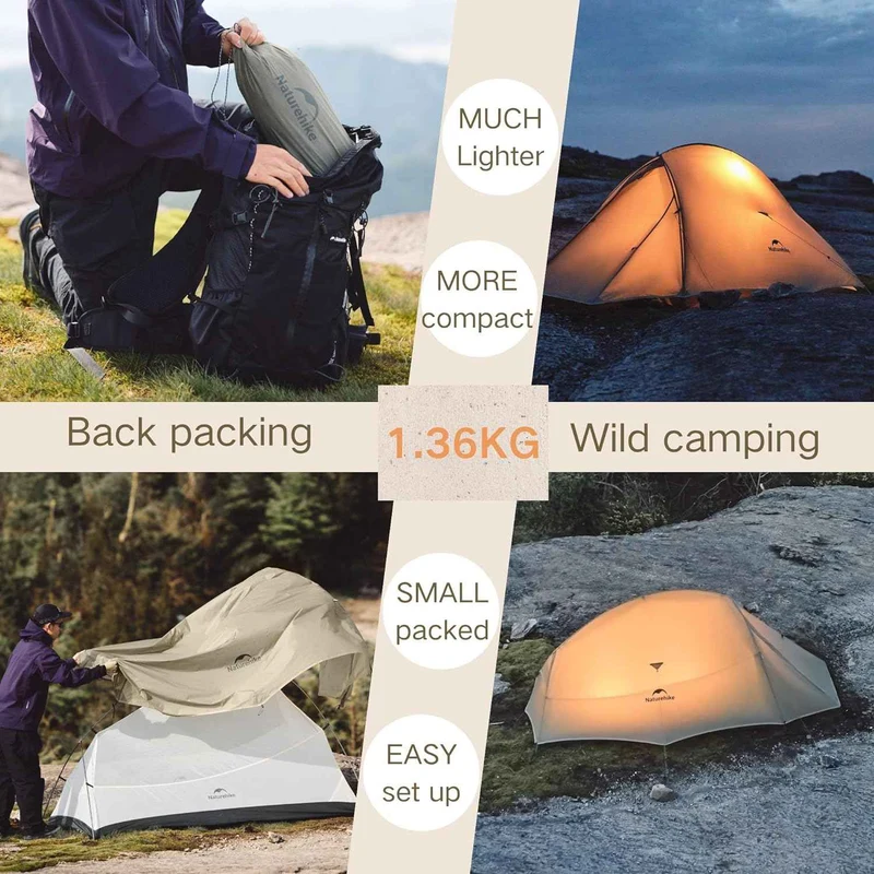 Cloud Up™ Pro 1-Person Ultralight Backpacking Tent