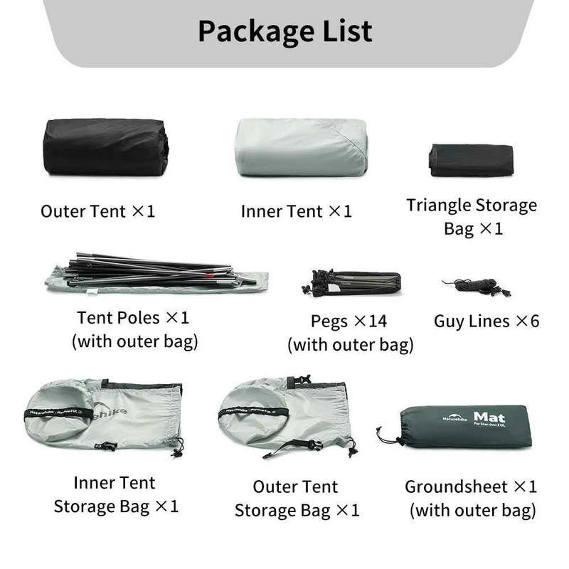 Star River™ UL 2-Person Ultralight Backpacking Tent