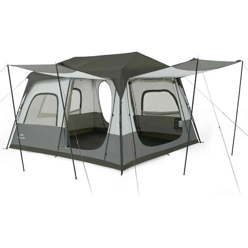 Cape™ 8.3 6-Person Square Pop-Up Camping Tent