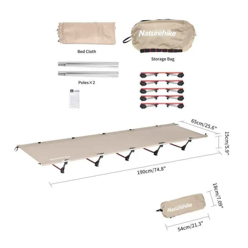 GreenField™ XJC05 Folding Camping Cot